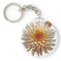Beautiful Dahlia keychains