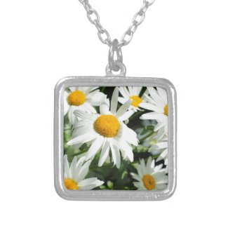 Beautiful daisies close up pendants