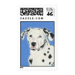 Beautiful Dalmatian stamp.