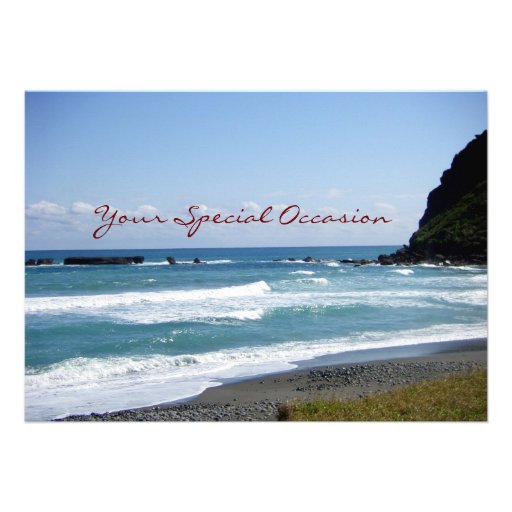 Beautiful Day/ Beach All-Occasion Invites