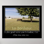 Beautiful day in the park poster