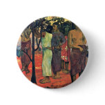 Beautiful Days (Nave Nave Mahana) By Gauguin Paul Pinback Button