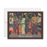 Beautiful Days (Nave Nave Mahana) By Gauguin Paul Personalized Invites