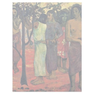 Beautiful Days (Nave Nave Mahana) By Gauguin Paul Customized Letterhead by Artcollection