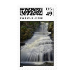 Beautiful Dingmans Falls Postage Stamp