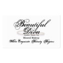 Beautiful Diva Card business cards by beautifuldiva Beautiful Diva Card business cards