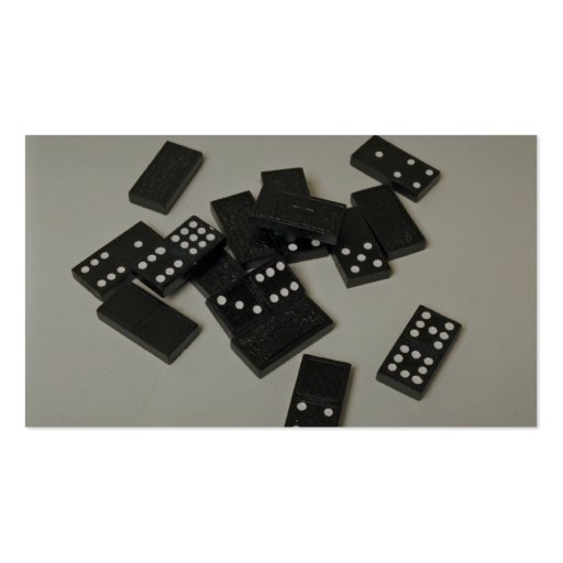 Beautiful Dominoes Business Card (back side)