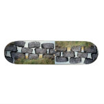 Beautiful Dry stone wall Custom Skateboard