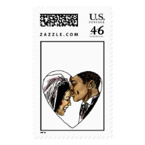 Beautiful Ebony Bride (1)  [CUSTOMIZE] Postage