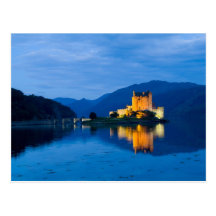 Beautiful Eileen Donan Castle in Western Dornie Post Cards