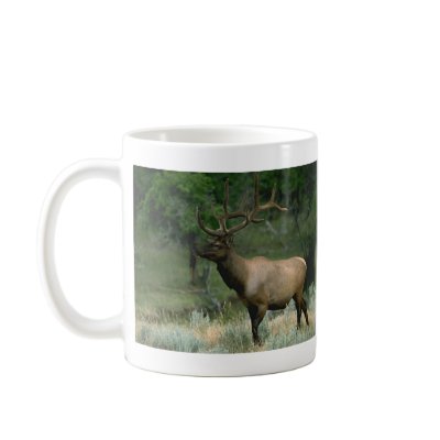 Beautiful Elk Mug by Alleycatshirts
