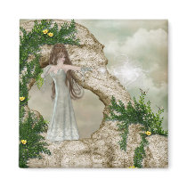 Beautiful Elven Magic Fantasy Design magnets