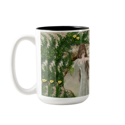 Beautiful Elven Magic Fantasy Design Coffee Mug by mrssocolov4