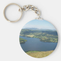 Beautiful England lake district view Key Chains