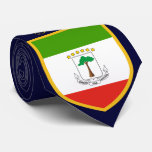 Beautiful Equatorial Guinea  Flag Neckties