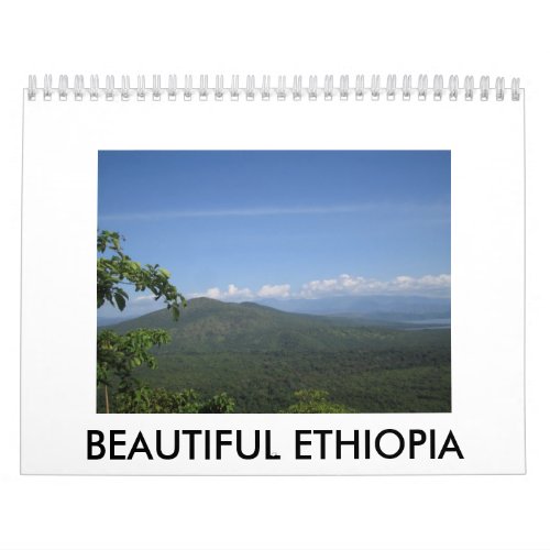 Beautiful Ethiopia calendar