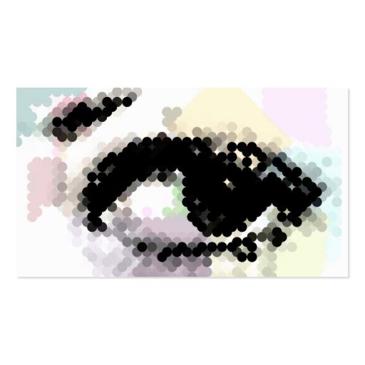 Beautiful Eye in Abstract Business Cards