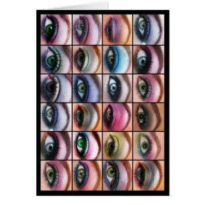 Beautiful Eyes Cards by ZazzleSmazzle