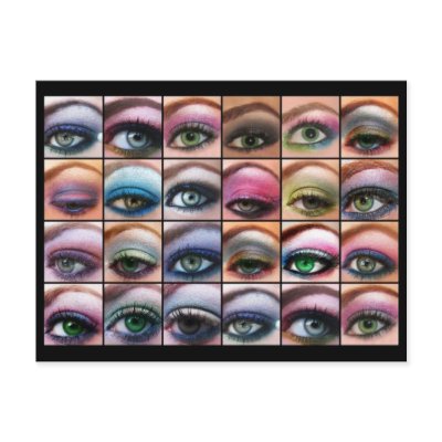 Beautiful Eyes Postcard by ZazzleSmazzle