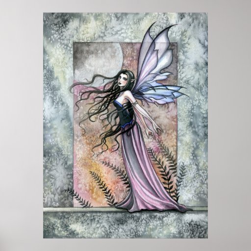 Beautiful Fairy Art Print Poster By Molly Harrison Zazzle