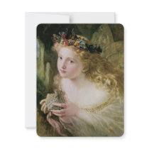 Beautiful Fairy by Sophie Gengembre Anderson Personalized Invite
