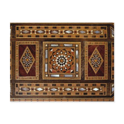 Beautiful Famous mother-of-pearl inlay work, Damas Postcard by inspirelove