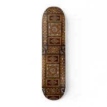 Beautiful Famous mother-of-pearl inlay work, Damas Skate Deck