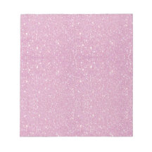 Beautiful fashionable soft purple glitter shinning memo notepads