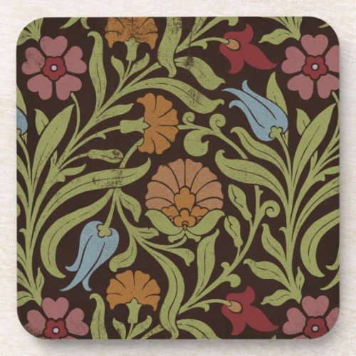 Beautiful Floral Beverage Coasters