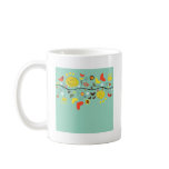 Beautiful Floral Landscape Mugs