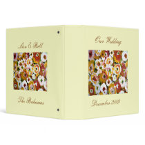 Beautiful Floral Wedding Binder