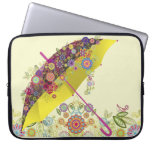 Beautiful Flower & Bird Umbrella/Parasol Computer Sleeves