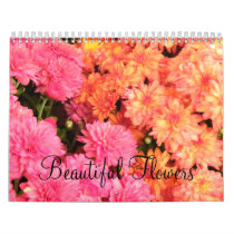 Beautiful Flowers calendars