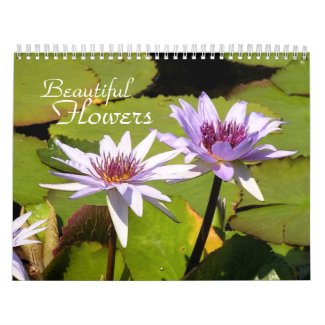 Beautiful Flowers Calendar calendar