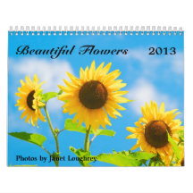 Beautiful Flowers calendar 2013