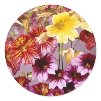 Beautiful Flowers: Envelope Seals sticker