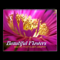 Beautiful Flowers Macro (2012) Calendar calendars