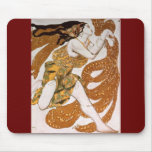 Beautiful  Flowing Dancing Vintage Woman Mousepad