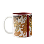 Beautiful  Flowing Dancing Vintage Woman Coffee Mug