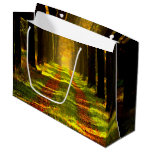 Beautiful Forest in Autumn Large Gift Bag