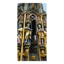 Beautiful Fountain in Nuremberg Photo Cards