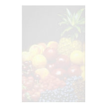 Beautiful Fruits Stationery Paper