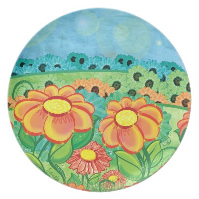Beautiful Garden plate by silvianeto
