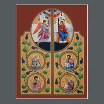 Beautiful Gate Prayer Card postcards