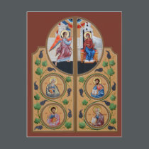 Beautiful Gate Prayer Card postcards