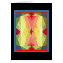 Beautiful Geometric Patterns - Art Deco Card by AntiqueImages Beautiful Geometric Patterns - Art Deco Card