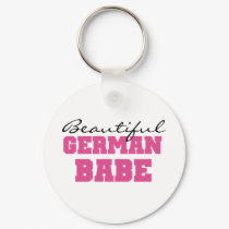 Beautiful German Babe keychains