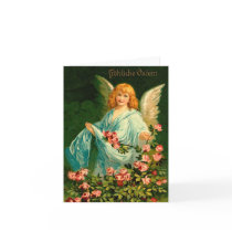 Beautiful German Easter Angel cards by easterfun Beautiful German Easter Angel cards