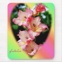 Beautiful gladiolas on a mousepad by design_girl Beautiful gladiolas on a mousepad