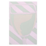 Beautiful Glass of red wine Custom Stationery